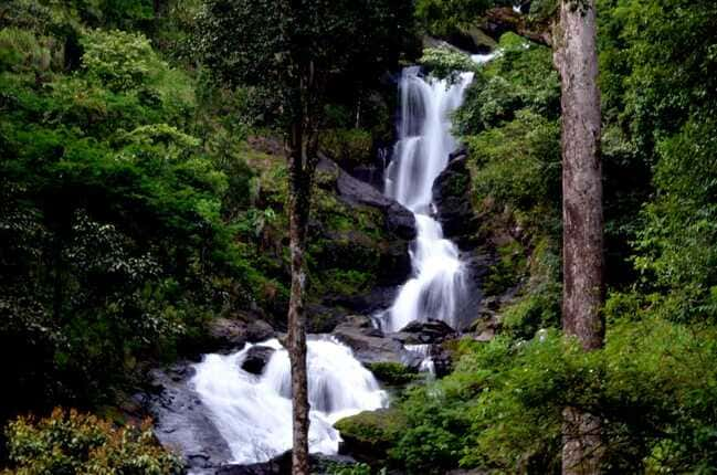 Iruppu falls - top waterfalls in coorg