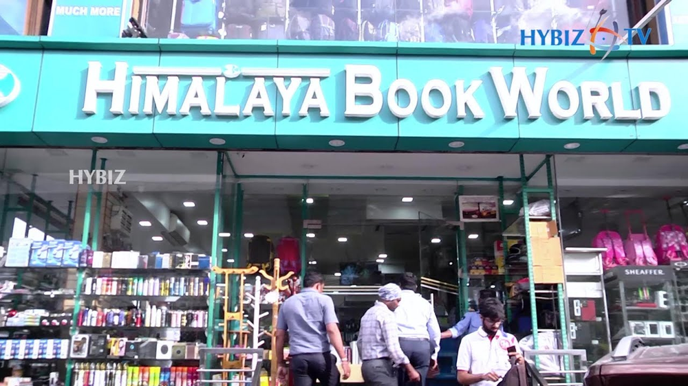 himalaya book world - best book stores in hyderabad