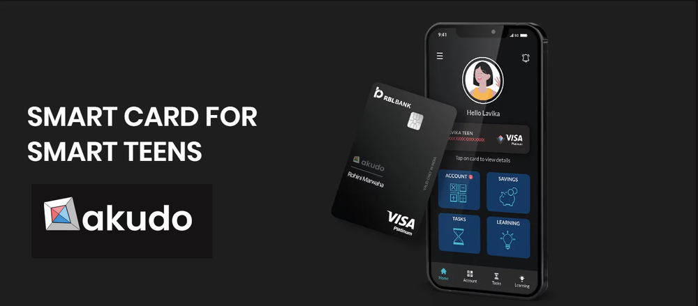 top apps for managing money - akudo app saving money for teenagers