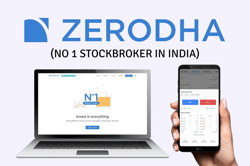 top apps for managing money - zerodha for investing money in companies